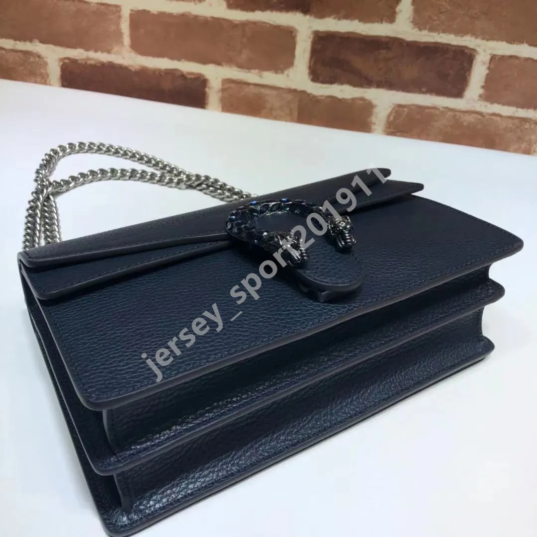 2023 Luxurys designers shoulder bag Dionysuss Canvas handbags classic letter chain crossbody bags Tiger Head Closure 28cm 31cm 400249