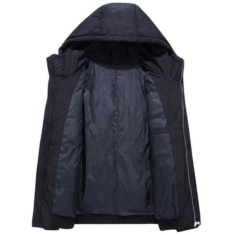 Chaqueta corta de plumón 2020New tendencia moda fresca invierno para hombre negro cálido chaqueta de herramientas para hombre abrigo para hombre moda polar con capucha G1115