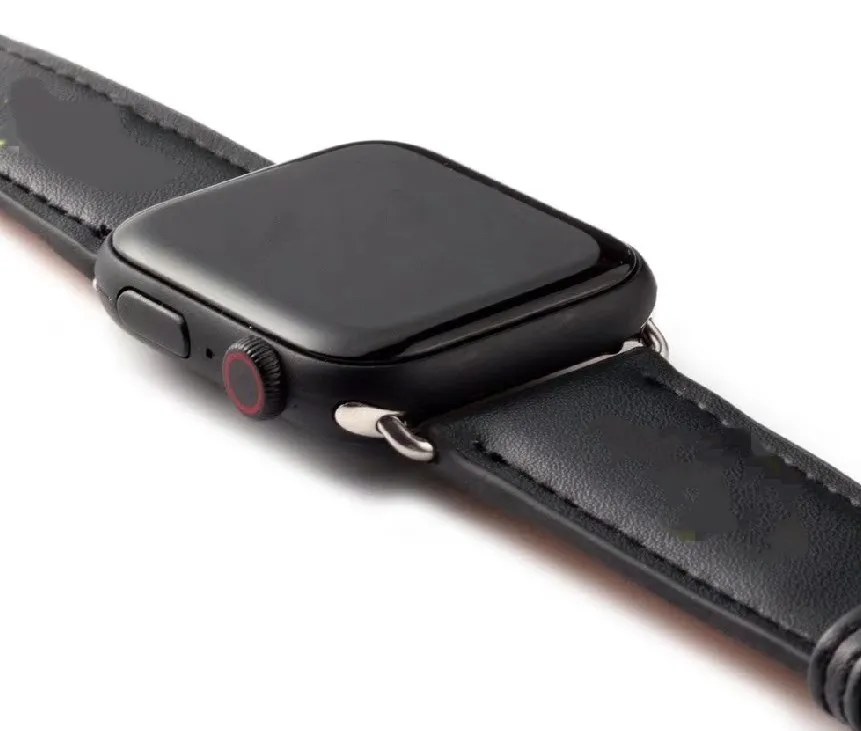 Bracelet en cuir de haute qualité, adapté aux bracelets de montre BPPLE de styliste Version H, iwatch 38 40 42 44mm, 258o