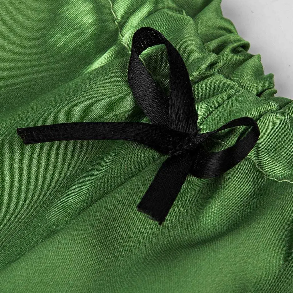 مثيرة الملابس الداخلية Pajama مجموعة الدانتيل الأسود 6 ألوان S-XXXL أحجام الصيف عميق الخامس عن الرقبة بيجاما للنساء بيجاما صب فيم Q0706