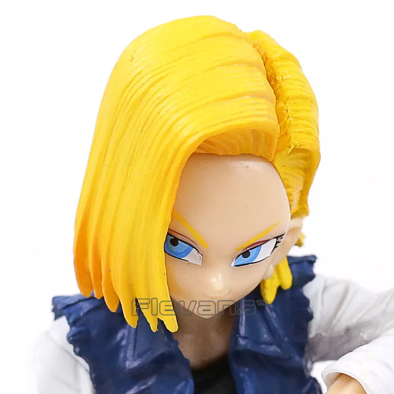 DBZ Android No18 Banpresto 그림 Colosseum Scultures Big 3 PVC 그림 수집 가능한 모델 장난감 12cm x05036722336