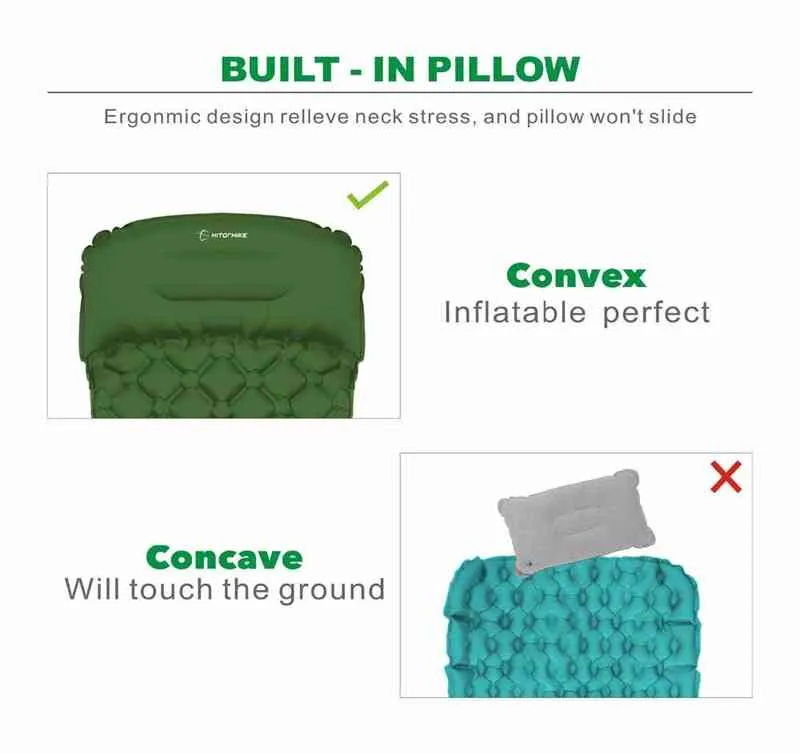 Hitorhike надувной коврик для кемпинга коврик с подушкой надувной матрас сумка диваны надувной диван 2201042564439