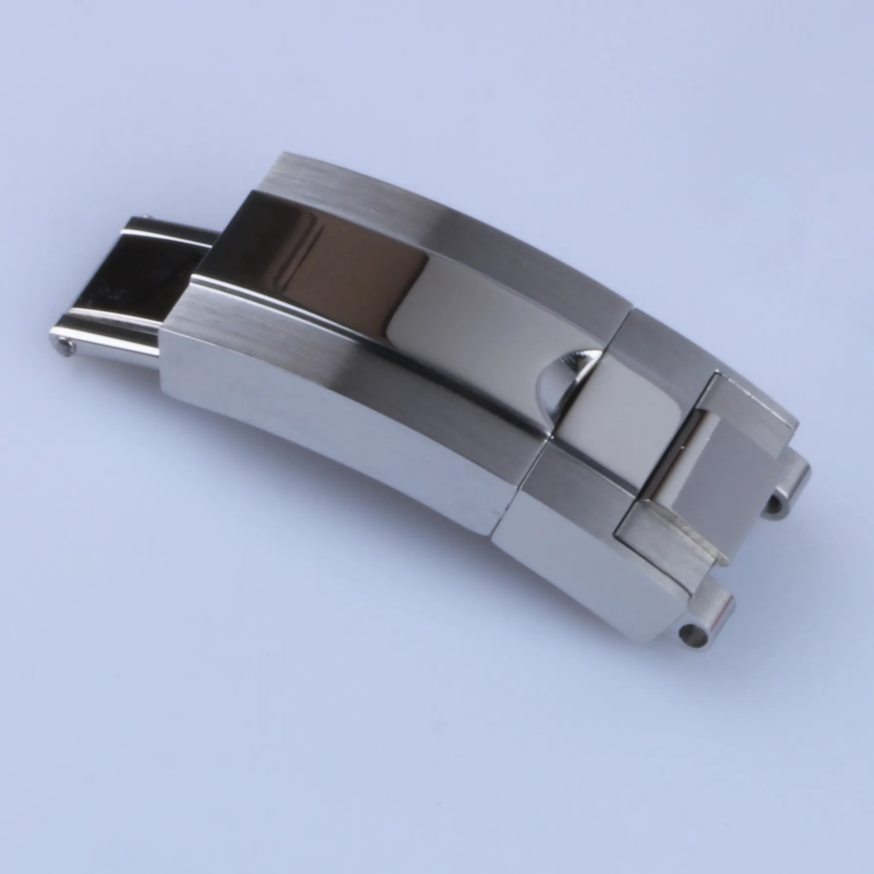 16mm x 9mm Top Quality Stainless Steel Watch Band Deployment Clasp For Rol Bracelet Rubber Leather Oyster 116500256s