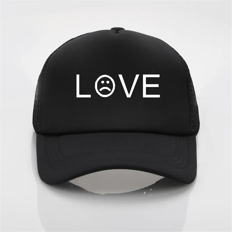 Fashion Mesh Caps Love Lilpeep Baseball Cap Men Women Summer Hats New Sun Hat Trucker Hat6926842 F