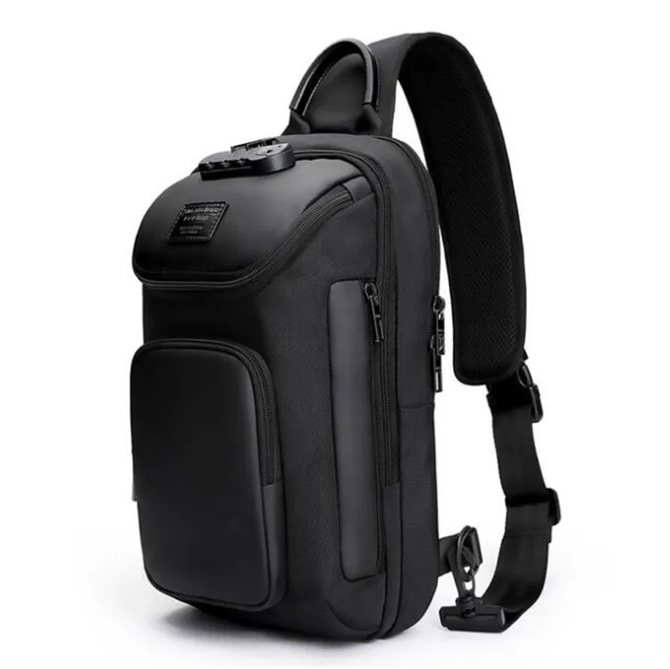 2021デザイナーハンドバッグ高品質の男性 - オックスフォード防水メンズショルダーバッグチェストバッグ短い旅行バッグ多機能289L