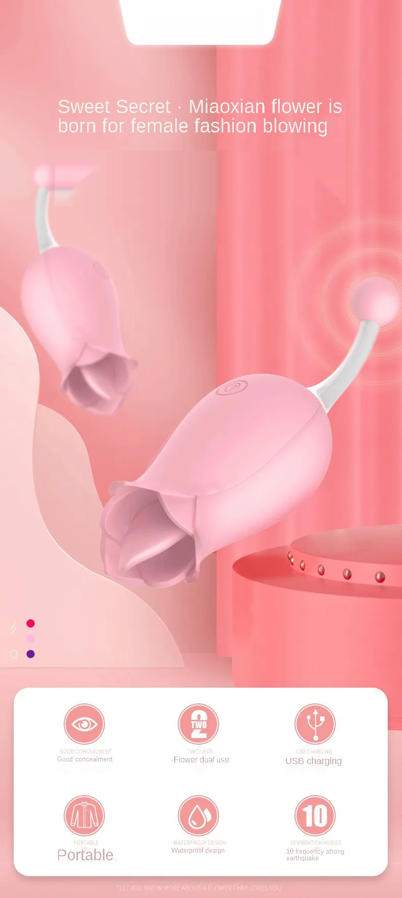 2 In1 likken hoogfrequente g-spot roos clitorale vibrator clitoris tong stimulator vaginale tepel massage seksspeeltjes voor vrouwen