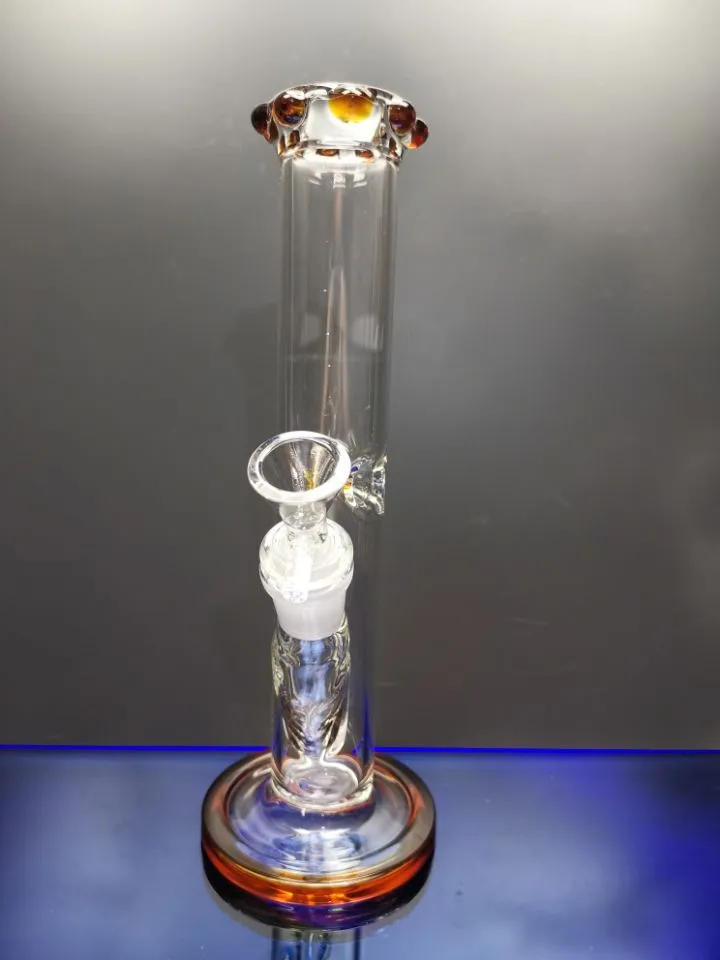 Su bongs nargile sigara içme beher taban dab teçhizatlar kalın cam bong buz yakalayıcı bubbler dabber duman ile 14.4mm kase