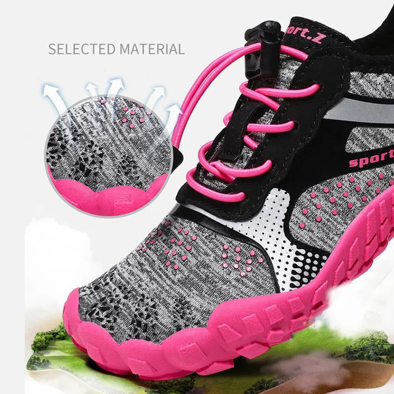 Enfants Sneakers Kidfoot chaussures pieds nus Chaussures d'eau pour filles pour garçons Sports de sport antidérapants respirants Bigze 29-38 210329