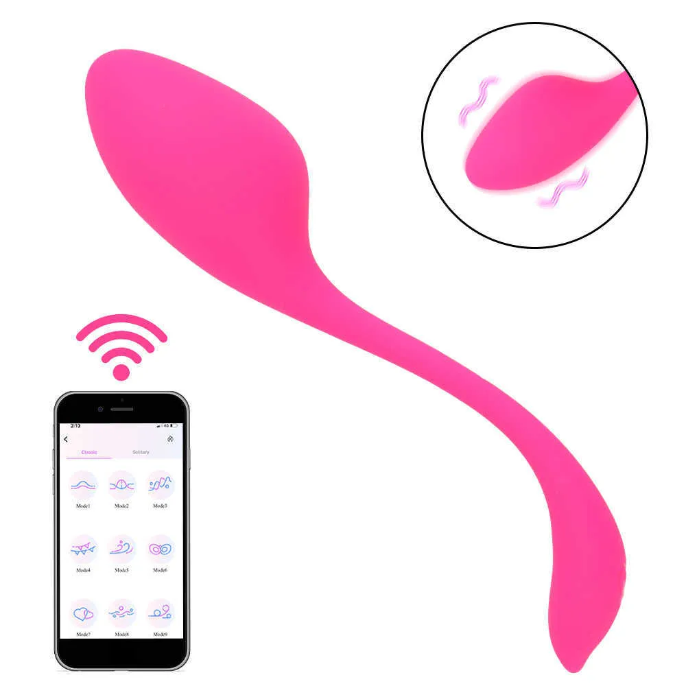 Massage objekt app sexiga leksaker för kvinnor hoppa äggvibrator 10 hastigheter vibrerande g spot massager usb laddning anal klitoris stimulering