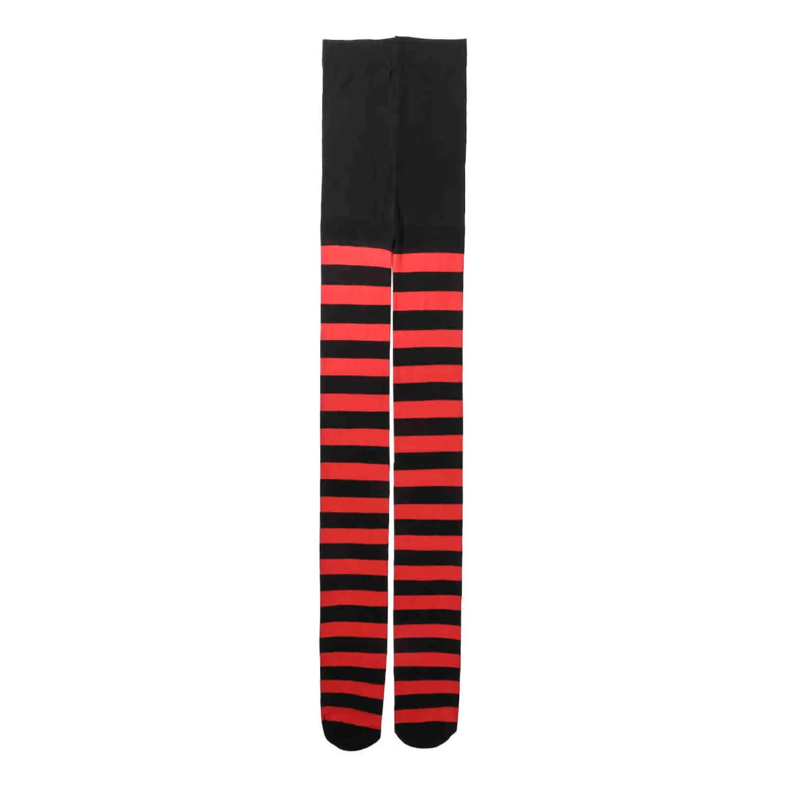 Hirigin New Women's Pantyhose Halloween Striped Style High Waist Bag Foot Slim Fit Comfortable All-Match Base Socks Y1119