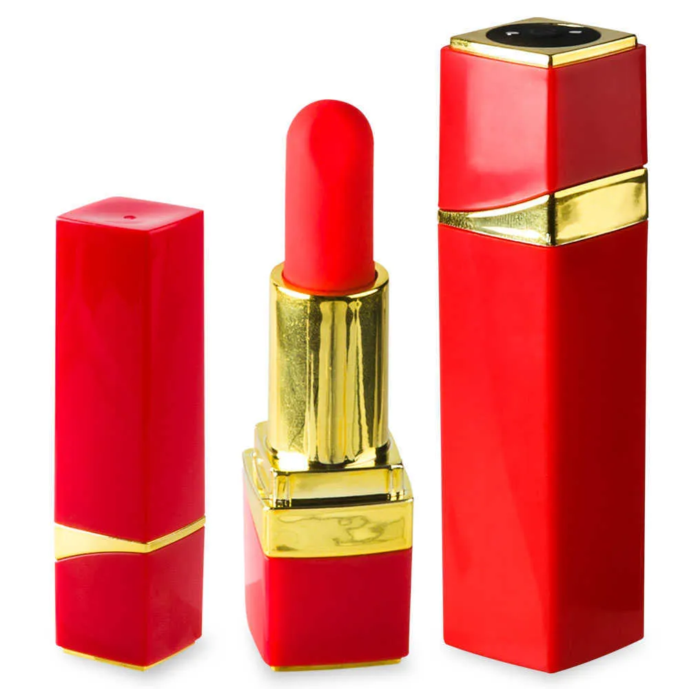 10 Geschwindigkeiten Mini Lippenstift Vaginalkugeln Bullet Vibrator Eier Klitoris Stimulator Massage Erotik Sexspielzeug für Frauen Erwachsene Produkte P0818