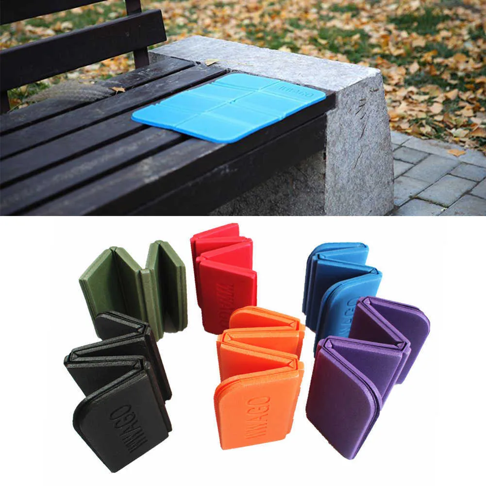 Impermeable Cómodo Camping Senderismo Picnic Cojín portátil Cojín para asiento Plegable para exteriores Cojín a prueba de humedad para acampar