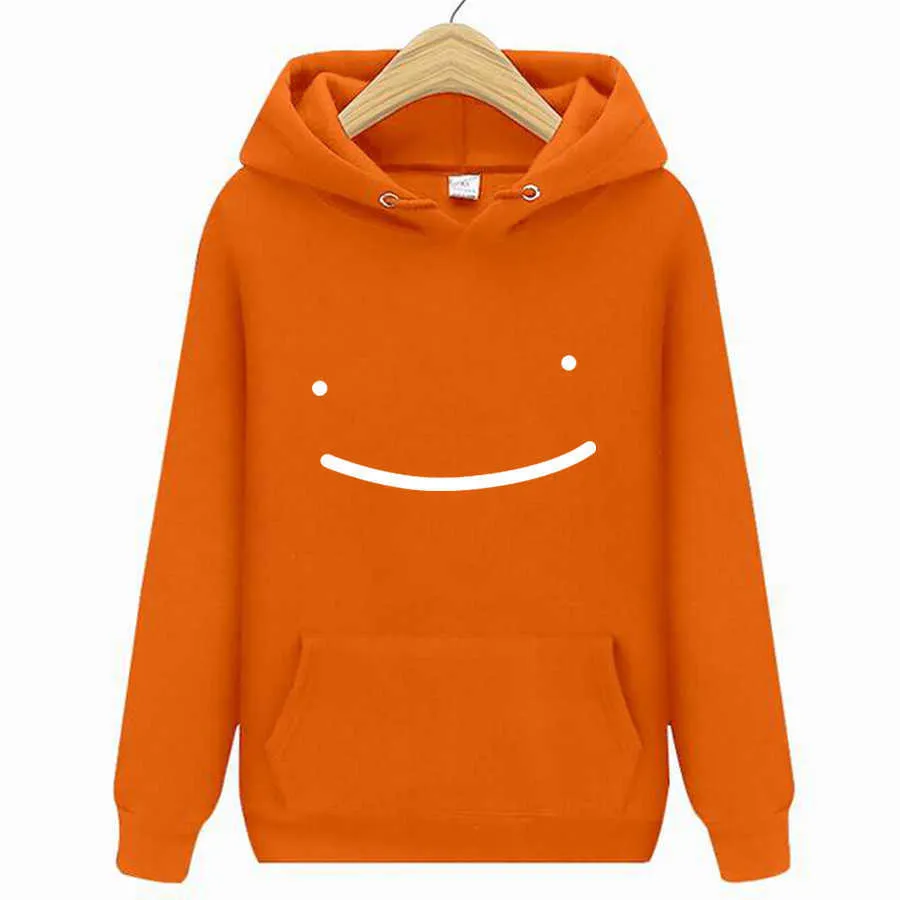 Dream SMP Hoodies Kvinnor Estetisk överdimensionerad Hoodie Harajuku Sweatshirts Men Unisex Wrm Långärmad Kawaii Kläder Anime Moletom H0909