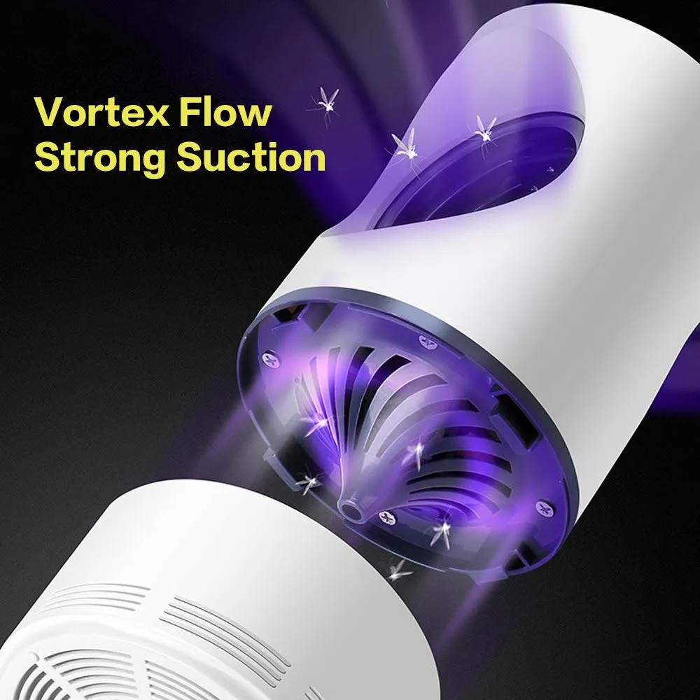 SafeFy USB myggdödare Lamp Led Night Light Icke-Toxic UV-skydd Tyst lämplig för gravida kvinnor barn hem sovrum off181b