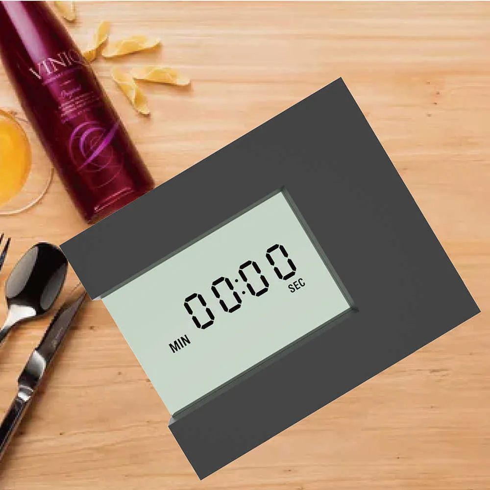 홈 오피스 데스크 테이블 시계 용 알람 시계 디지털 캘린더 날짜 카운트 다운 타이머 온도계 배터리 2108046674026