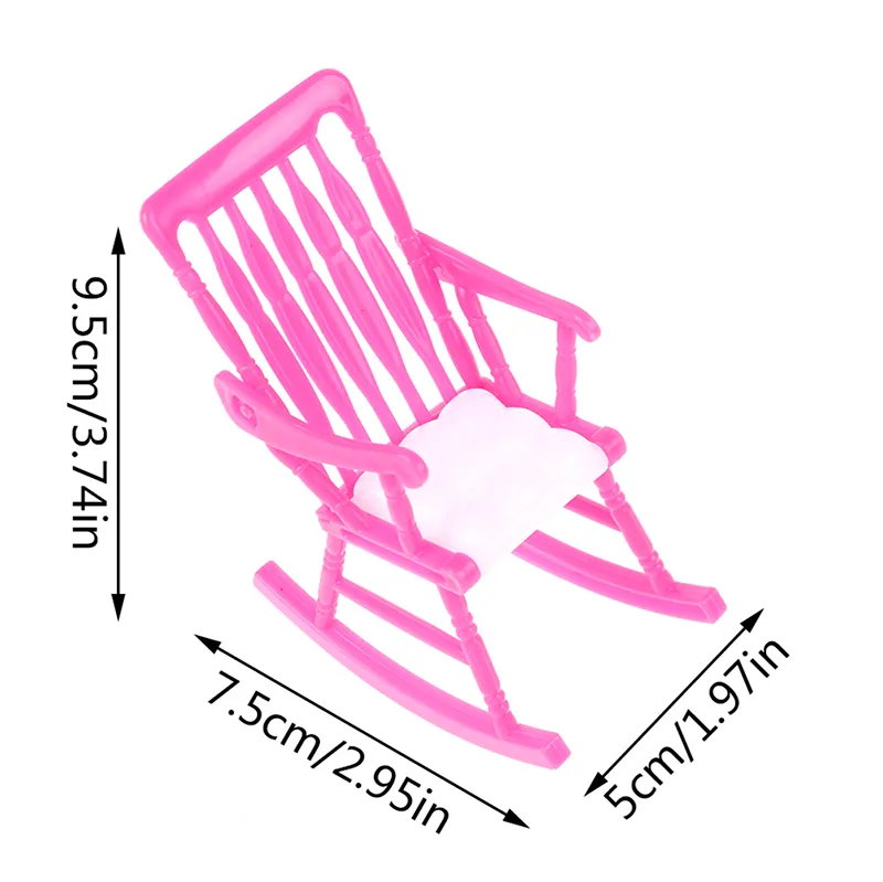 10 sztuk partia 112 Symulacja Małe sofa stołka krzesło Dolowe Domowe meble Model zabawki dla Doll292Q1312940