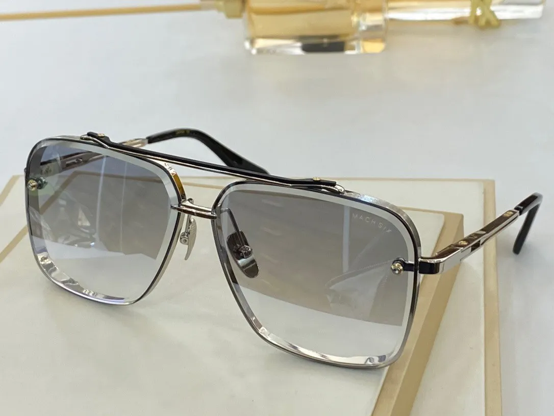 Lunettes de soleil pour hommes pour femmes Dernières ventes de mode SIX lunettes de soleil hommes lunettes de soleil Gafas de sol verre de qualité supérieure UV400 lentille avec boîte265Y