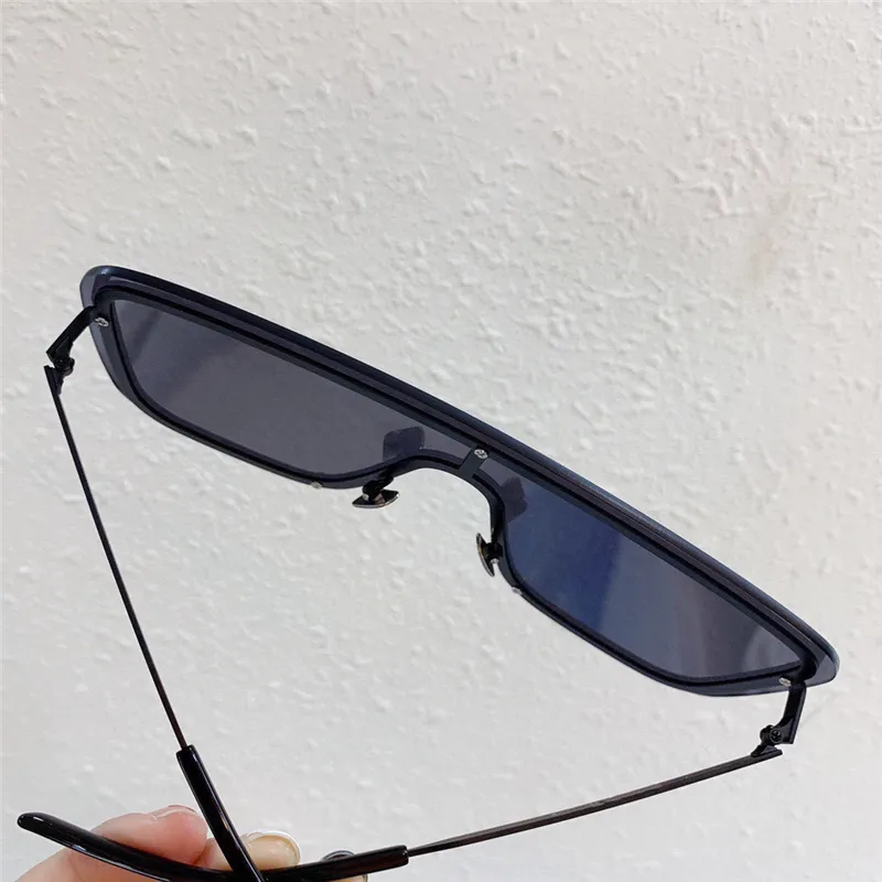 Nuovi occhiali da sole Sl364 da donna di alta qualità da donna popolari lenti con protezione UV in stile estate con telaio metallico quadra