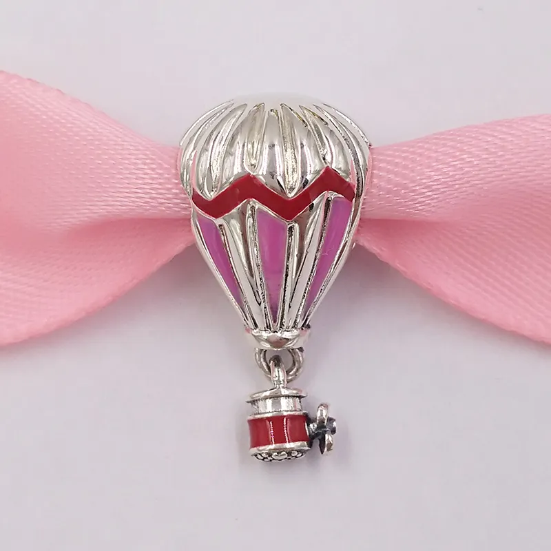 Kit de fabrication de bijoux en argent nouvelle-zélande pandora montgolfière bricolage bracelet à breloques cadeaux pour petite amie femmes hommes chaîne perle ensemble de mariée collier de mariage 798055ENMX