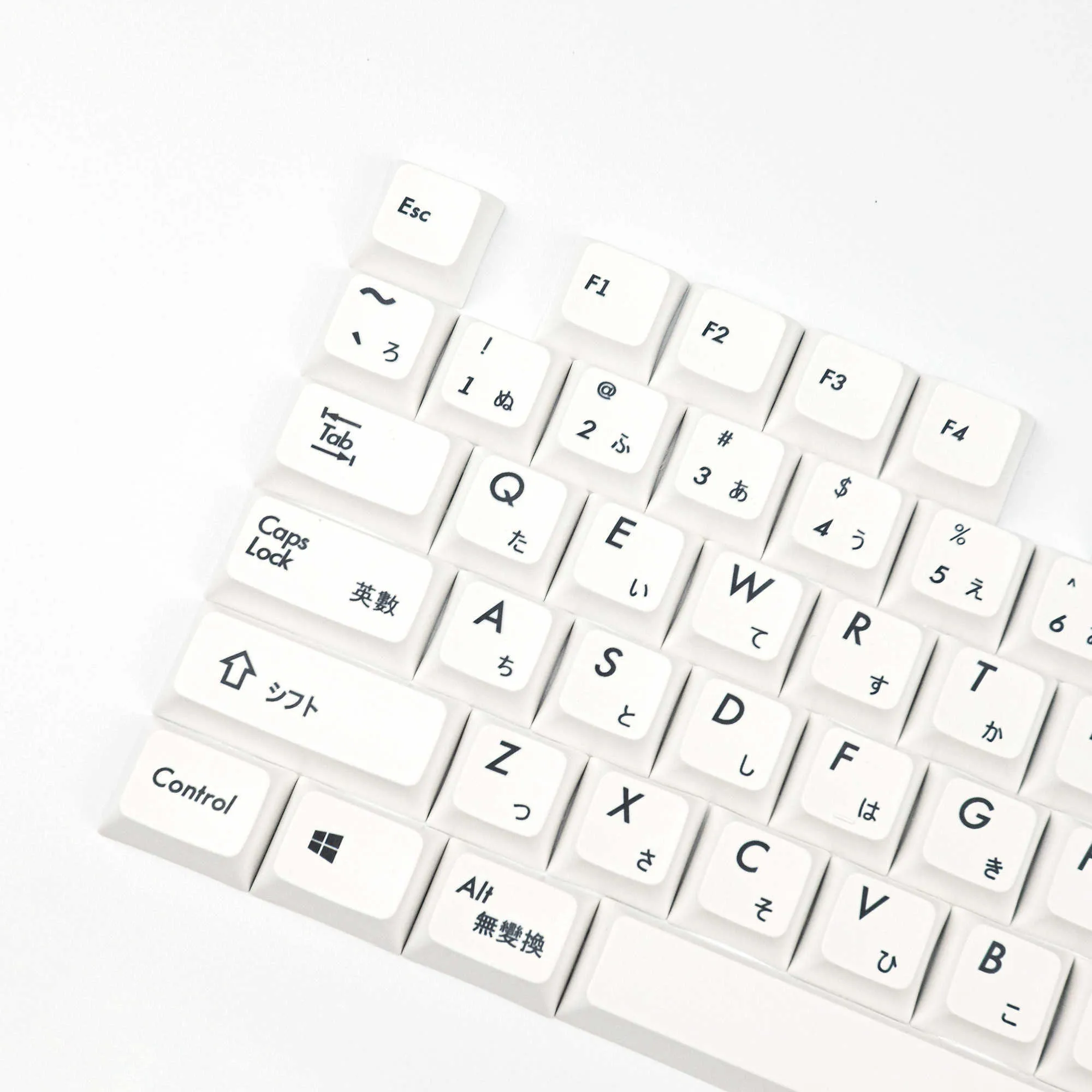Japanska tangentknappar XDA -profil KeyCap PBT -färgämne Sublimerat 175U 2U -nycklar för mekaniskt tangentbord 60 61 64 84 96 87 104 108 2106102821602