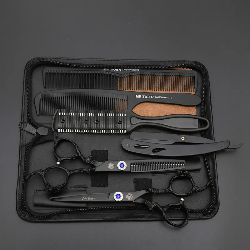 Scissors Shears Sharp Blade Professional Hair 5.5 6.0 Salon Cutting Barber dressing 220921