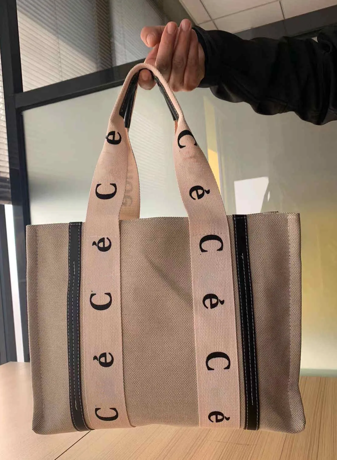 Nuova borsa a tracolla portatile semplice Tote Borse Moda donna Tela di grande capacità Stile etnico Temperamento artistico280R