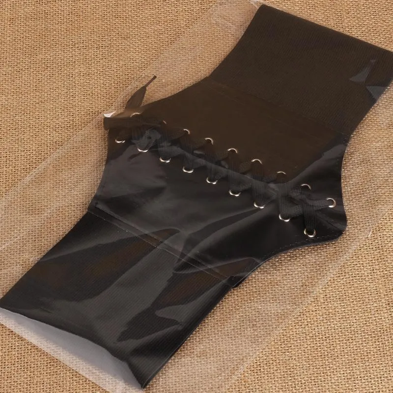 Ceinture corset large courroie de cuir PU cummerbunds sangle pour femmes élastique serrée haute taille minceur