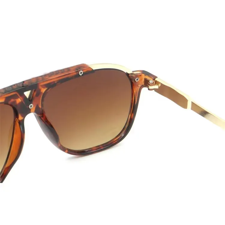 Wysokiej jakości marka okularów przeciwsłonecznych dowód okularów przeciwsłonecznych ES projektant okularów męskie damskie polerowane czarne sglass no Box287D