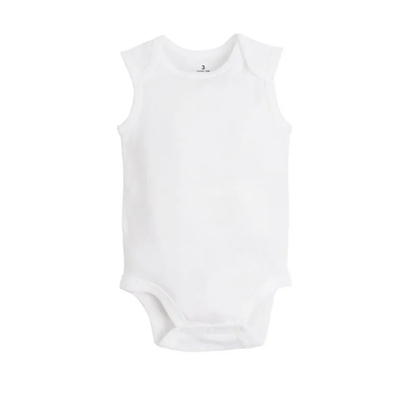 LOT geboren babykleding zomerlichaam babybody's 100 katoen witte kinderjumpsuits babyjongen meisje kleding 024M 2203011605691