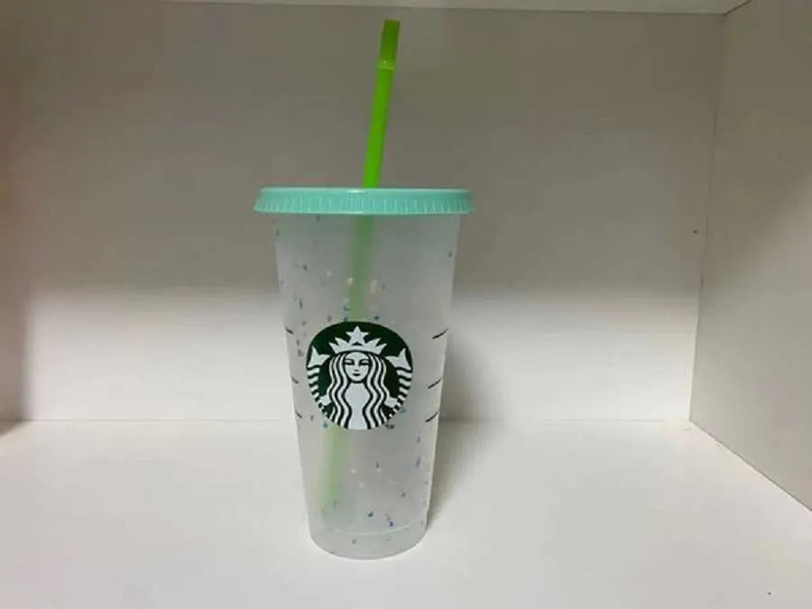 新しい24ozタンブラーのプラスチック製のジュースカップと唇とわらの魔法のコーヒーのマグカッグコストムスターバックススノープラスチックcuphdpq