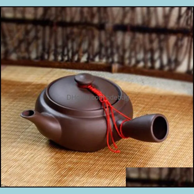 100ml Yixing Handmade Chinese Tea Set Pot Chinese Kung Fu Tea Pots Kettle Teapot purple sands Ceramic Pottery China Tea Sets Pitcher