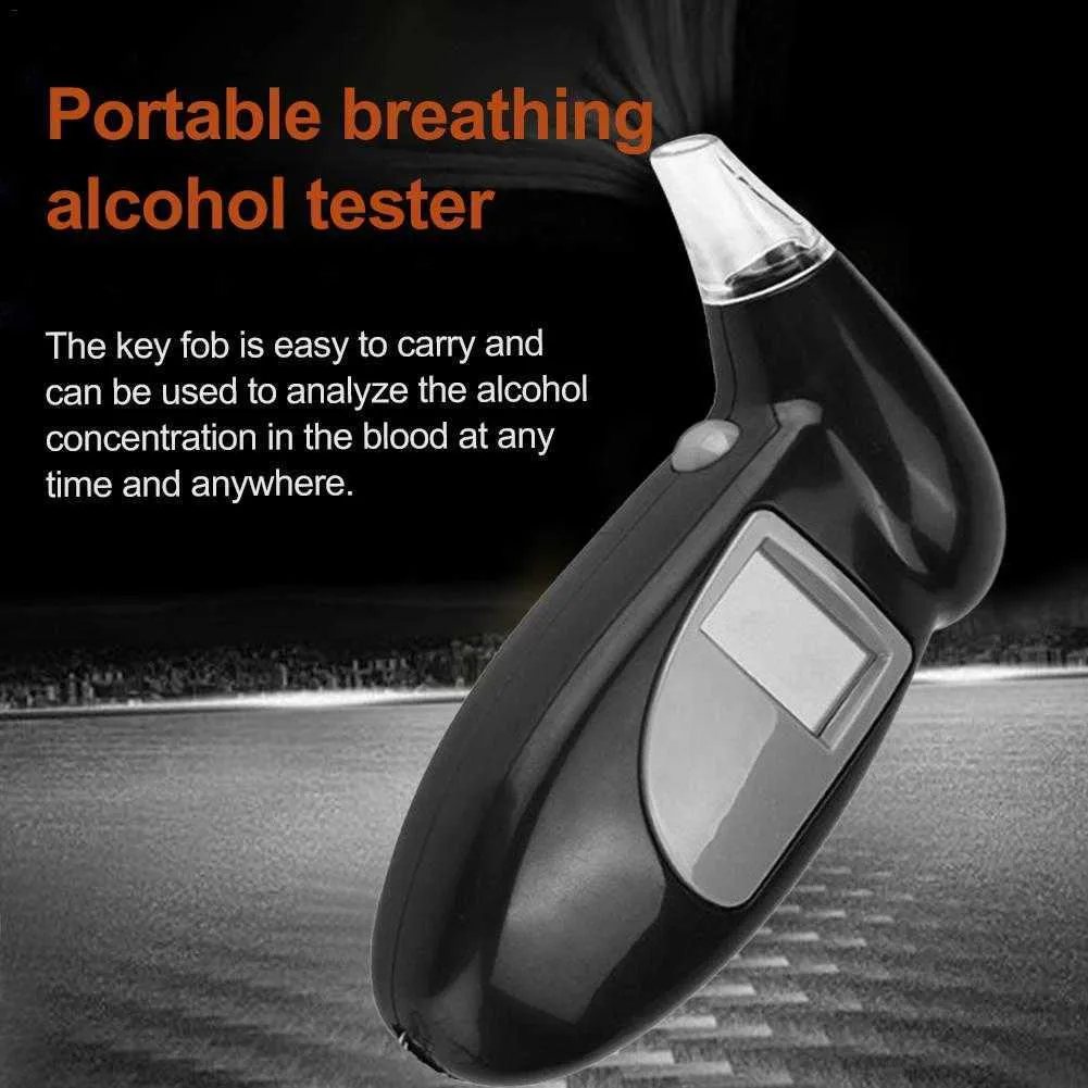 Автомобильное электрооборудование Цифровой алкогольный тестер алкоголя дыхание тестер алкоголя дыхания ADHALYSER ALTURE ALDED TESTER ADHATYZER CAR
