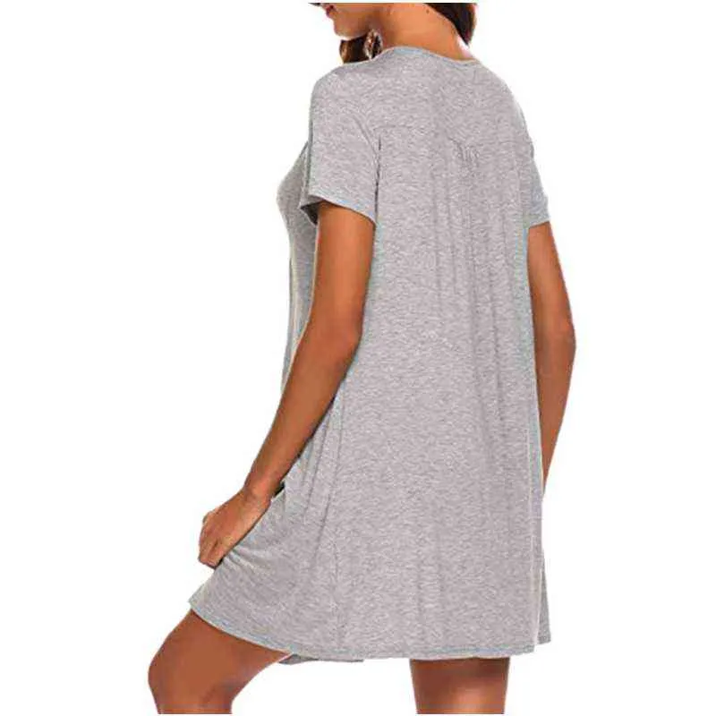 マタニティレディース服2021夏の新しい看護服の妊娠中の女性母乳育児のマタニティドレス女性Pajamas T0052 G220309