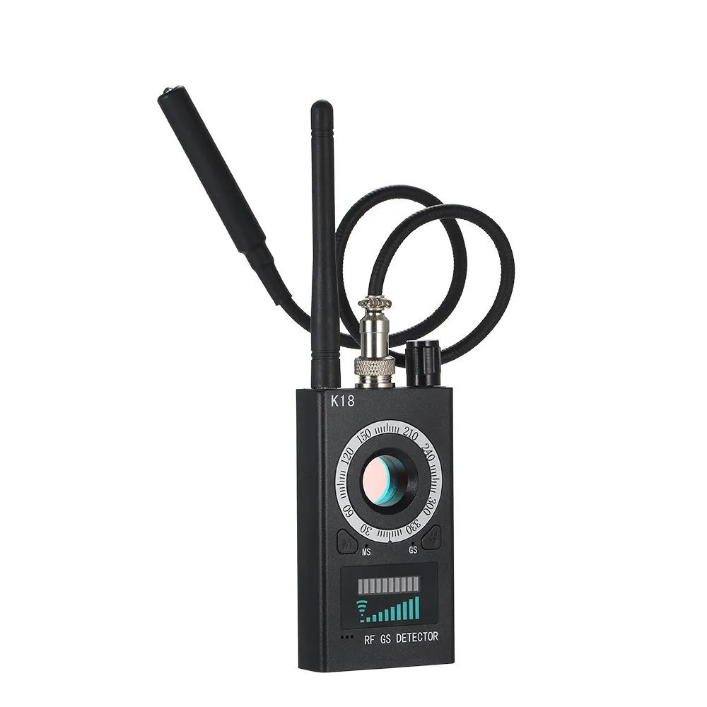 K18 multi-fonction Anti détecteur Bug Mini Audio espion-caméra GSM Finder GPS Signal lentille RF localisateur traqueur détecter caméra sans fil