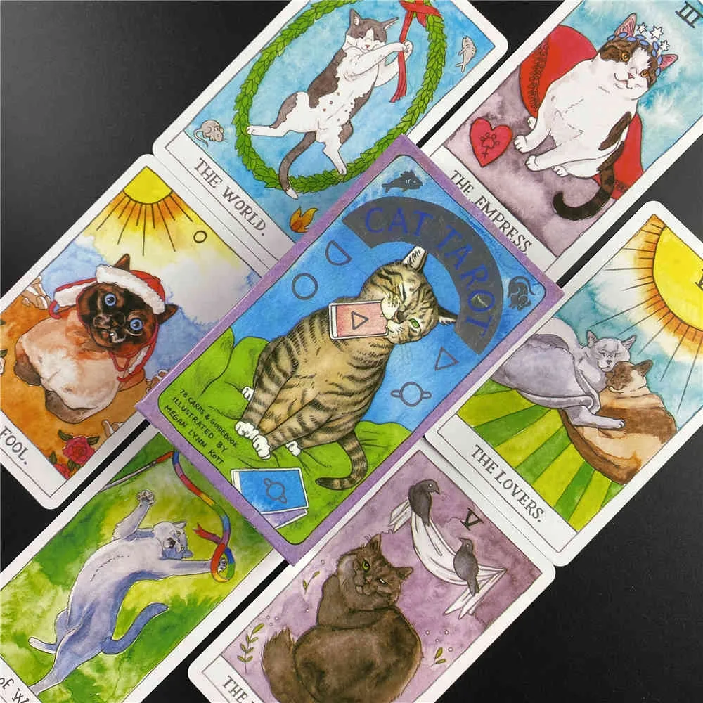 Carte de Tarot haute définition à vente chaude fabriquée en usine jeu de Divination de fête anglais complet-Archange Oracle love 6OAE