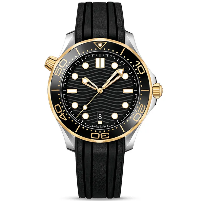 Topkwaliteit diepte waterdicht roestvrijstalen horloge automatische mechanische reistijd nauwkeurigheid kan zwemmen draag het diameter 42MM cer244Q