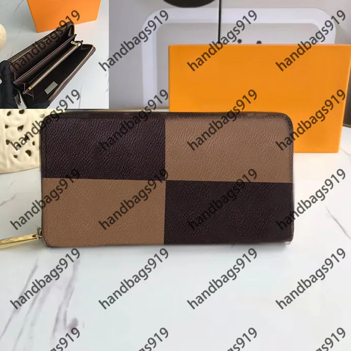 محفظة الرجال 2021 محفظة محفظة رجال قصيرة من سستة واحدة سستة عادية كاملة ملونة نمط عالمي طويل زهرة أسود CL247I