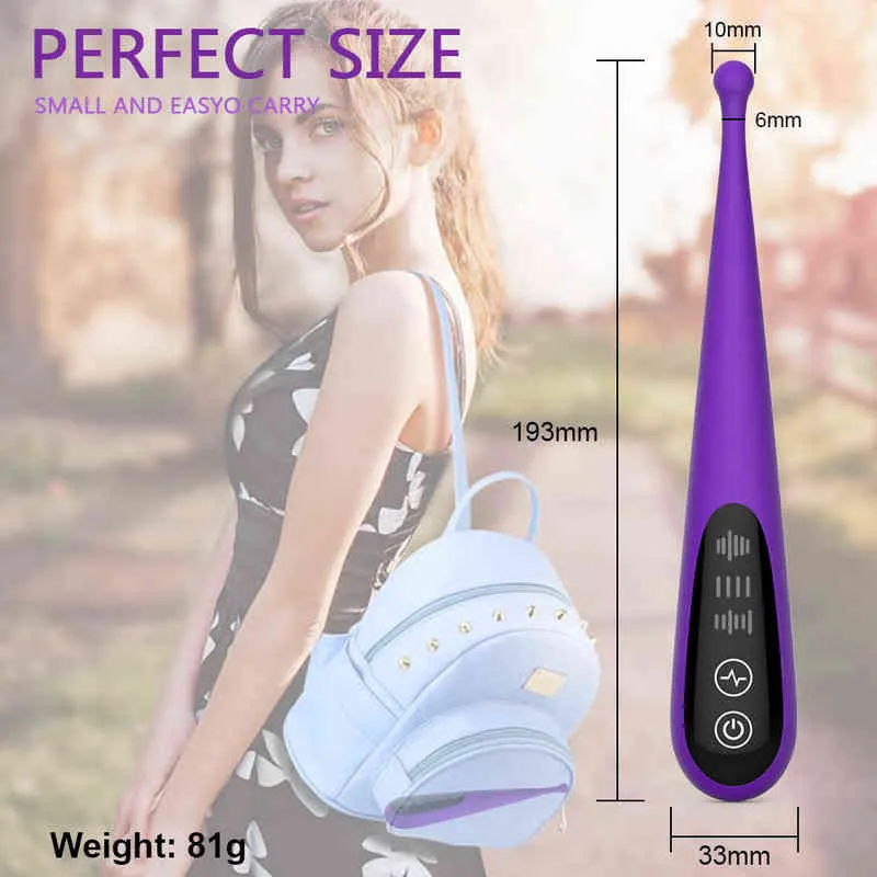 NXY vibrators Sex Krachtige Clitoral 10-modi Precieze Pinpoint Trillingen Waterdichte G Spot Toy for Women Quick Orgasm O 1221