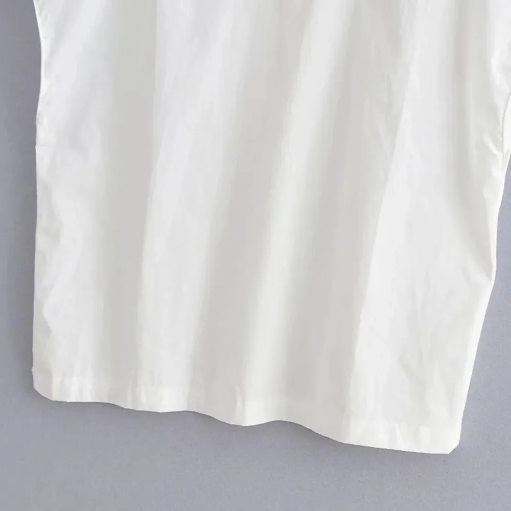 BBWM été femmes T-shirt décontracté sans manches gilet dos ample simple boutonnage Design à la mode Style 210520