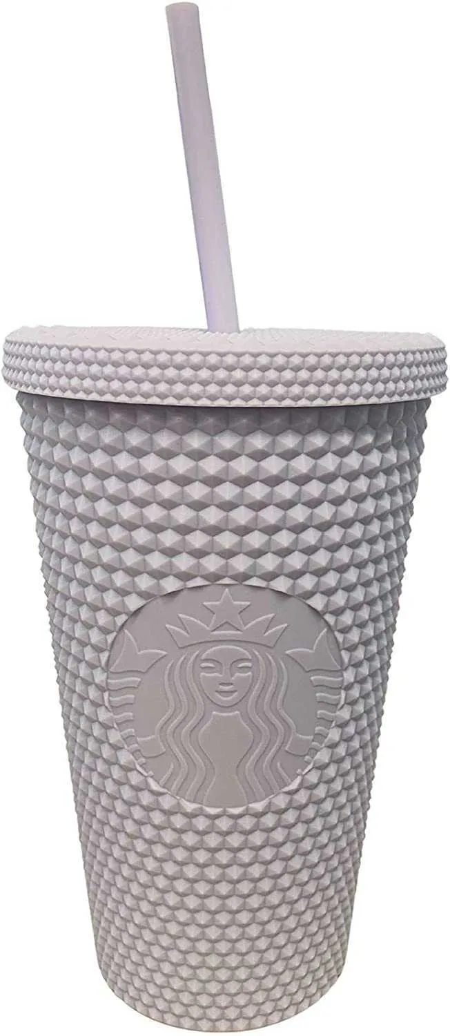 Starbucks 2021 Holiday Icy lila Bling Studded Cold Cup TumblerV6C42634