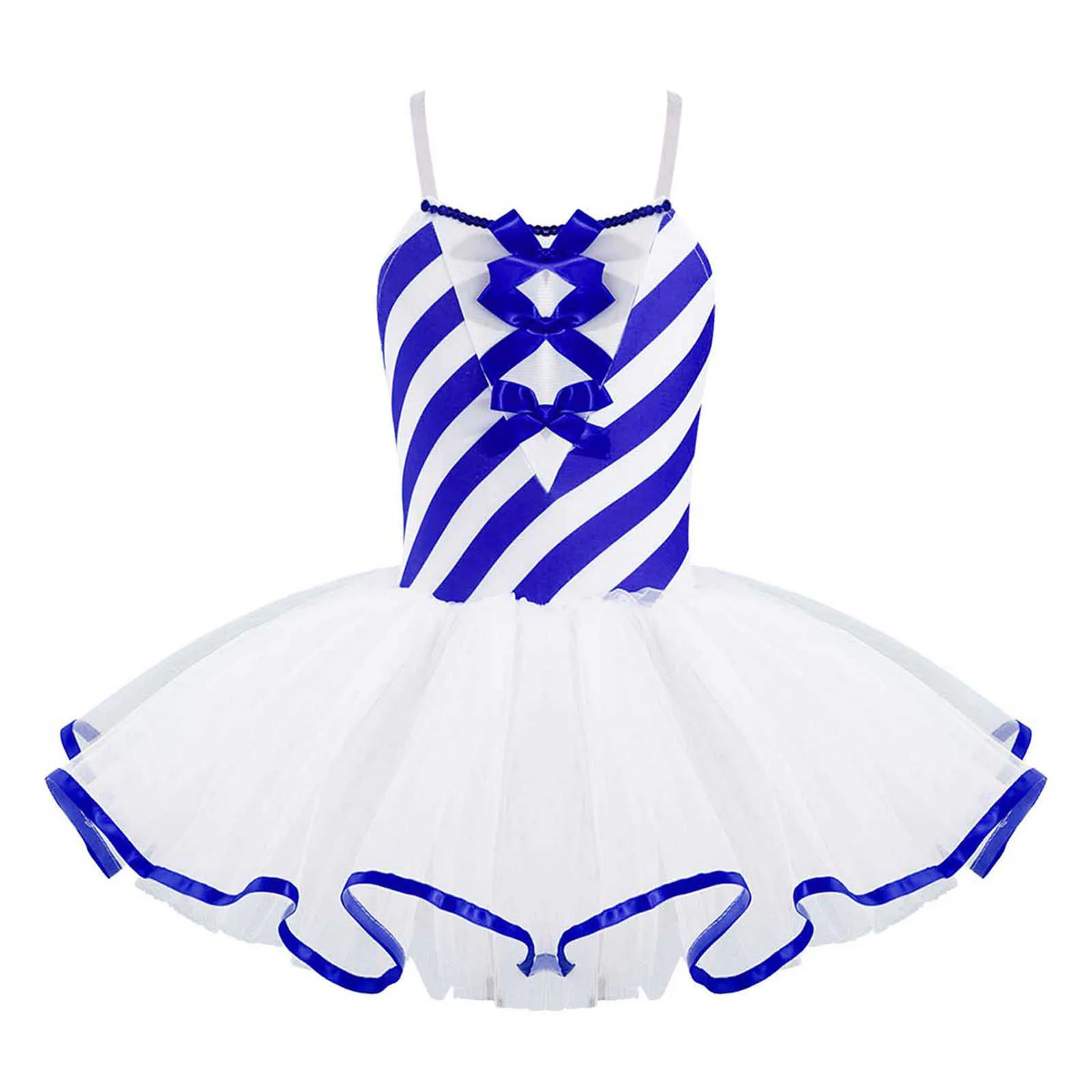 Enfants Filles Costume De Danse De Noël Gymnastique Justaucorps Robe Sans Manches Paillettes Tutu Robe De Ballet Enfant Robe De Patinage Sur Glace G1026