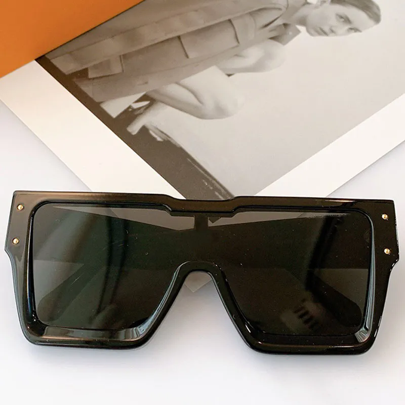 Saison d'automne Mens Cyclone Sunglasses 1547 Fashion Classic Square Black Acetate Filets Lunets UV Outdoor Protection 100% Desi282n