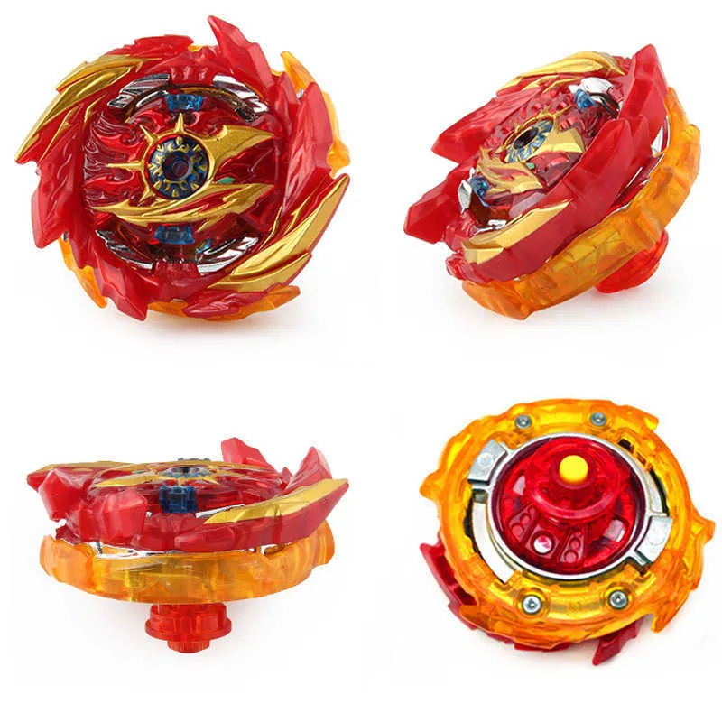 El más nuevo Beyblades Burst GT Metal Fusion B159 Giroscopio con lanzador y manillar Aleación Ensamblar Gyro Toys para niños X0528