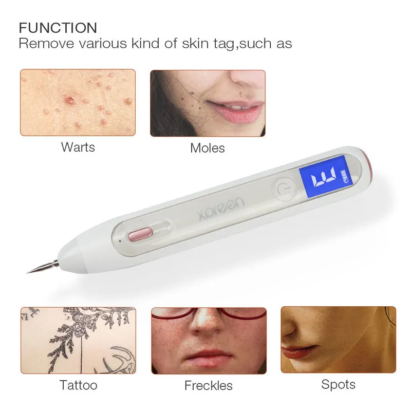 Xpreen Professional Mole Tattoo Remover stylo Dark Spot Cleaner Skin Tag Freckles Pigmentation Retroval Beauty Device 2202258758295