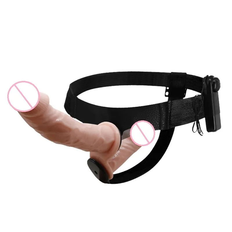 StrapOn Multispeed Big Double Gode Vagin Vibrateurs Pour Lesbiennes Strapon Pénis Avec Harnais Ceinture Femmes Masturbation Adulte Jouet 21076206002