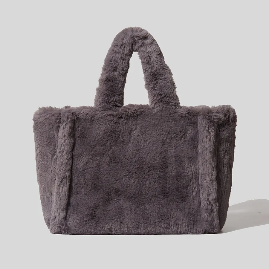 Sac en peluche femme nouveau automne/hiver 2021 Simple sac sous les bras couleur unie Design tendance décontracté sac à bandoulière unique