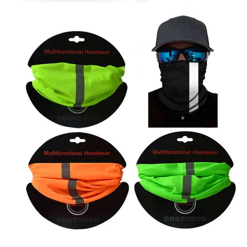 Hiking Scarves Motorcycle Riding Bicycle Bandana Outdoor Sports Seamless Head Face Neck Balaclava Headwear Spring Summer Unisex Y1229