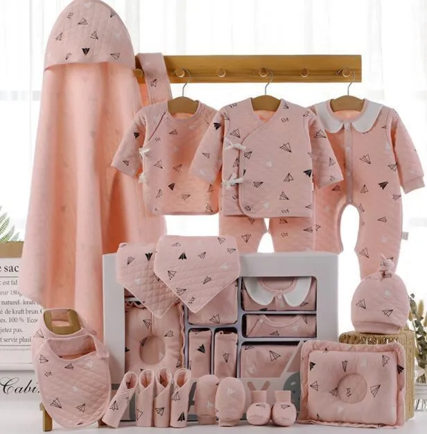 Одежда для новорожденных набор 100%хлопковой кортеон лося мальчиков девочка девочка подарочный коробочный селек наряды младенца Dwq Y1113278c