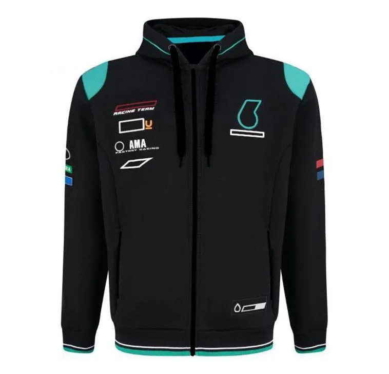 2021F1 Formule One Team Sweatshirt Jacket Polo Polo même taille personnalisable équipe Fan Formule 1 Clothing1948288