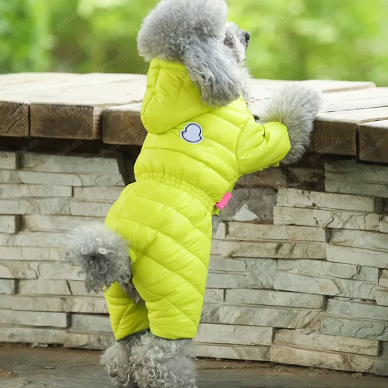 Odzież dla psa zima unisex ubrania dla psów kamizelki kamizelki SWEATER PROJEKTERY LISTU PET DOSPADACJA DO PUPPY SUMSUM BLUSSIR6004362